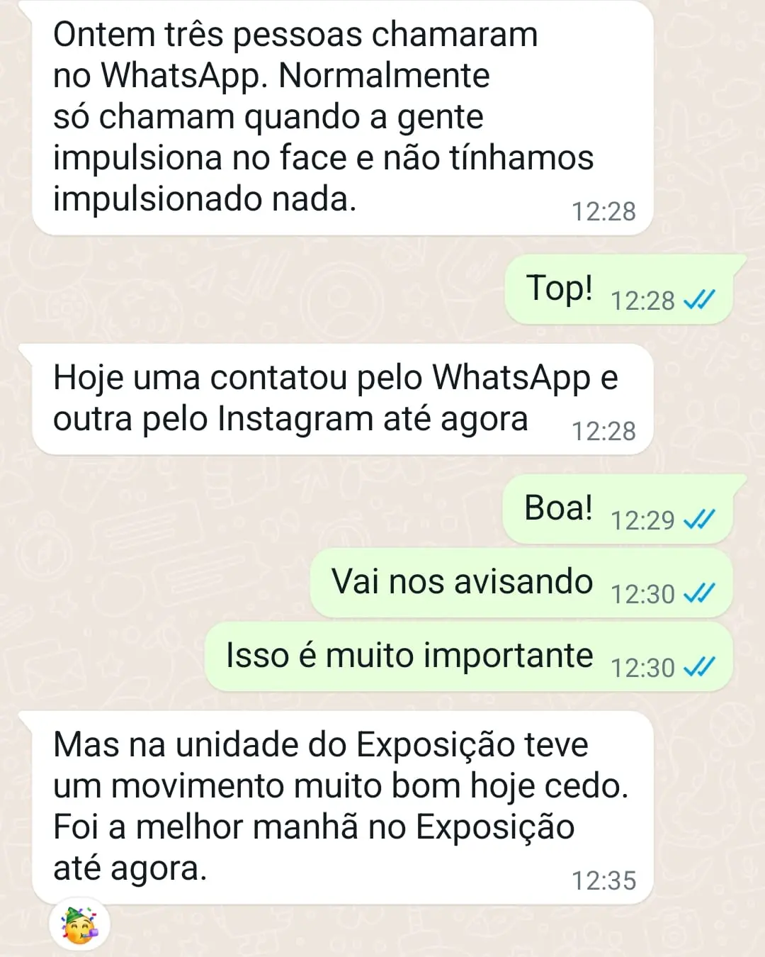 Segundo dia de anúncios no Google e o cliente já vendo a diferença.

Anuncie sua empresa também!